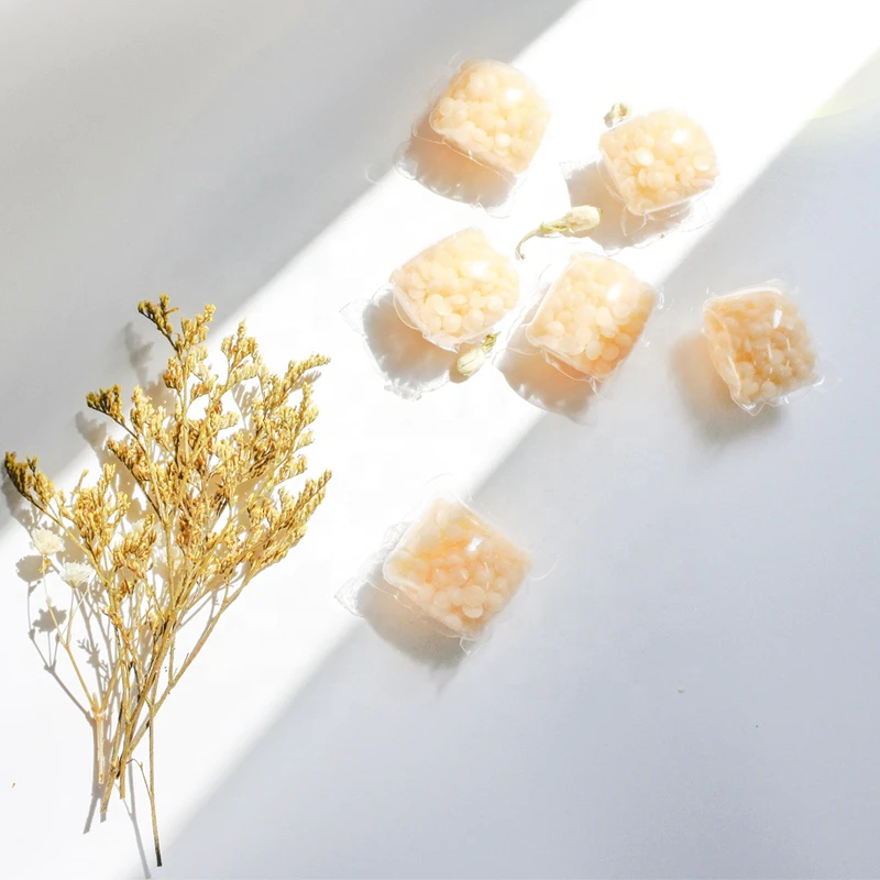 Hight quality grass scent beads wholesale laundry jasmine scent beads Lasting fragrance