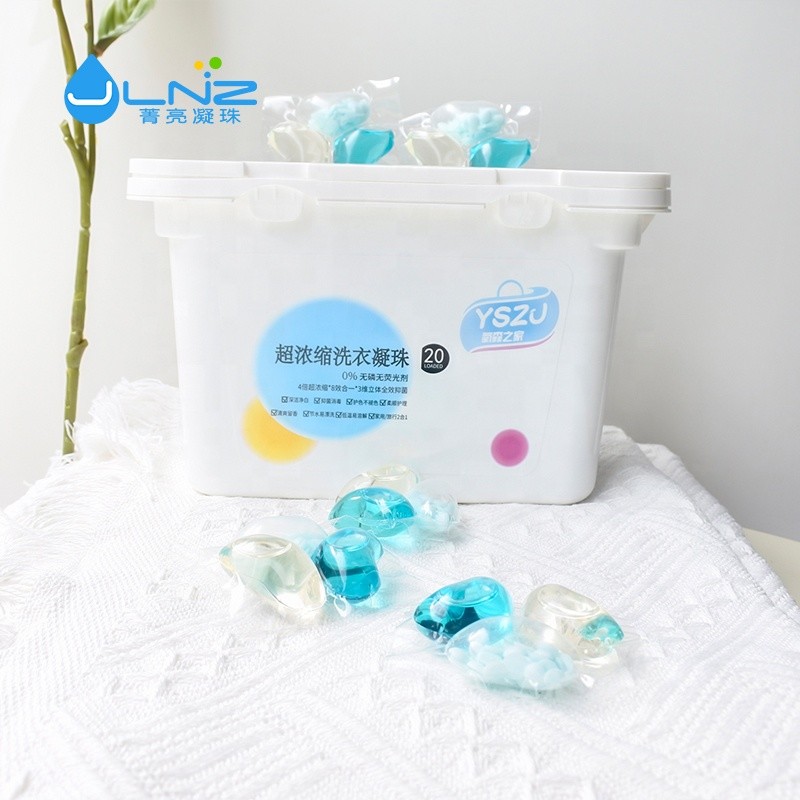 High quality cleaning laundry beads capsules liquid laundry detergent pods