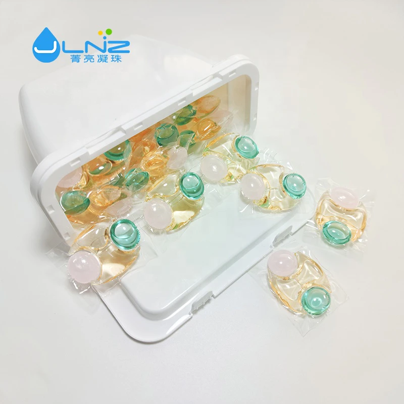 Customized natural fresh laundry liquid detergent pod  high fragrant laundry gel beads products detergent pods