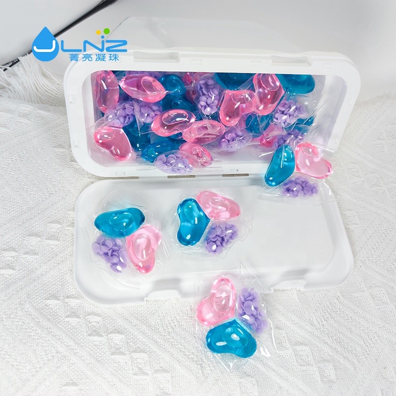 Factory supply detergent pods, special-shaped laundry detergent liquid pods, detergent capsule