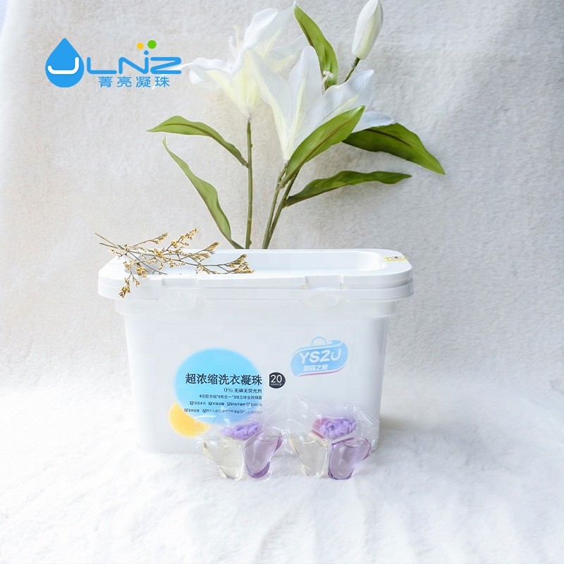 eco Clothes laundry detergent sheets soap persistent fragrance portable water soluble laundry gel detergent