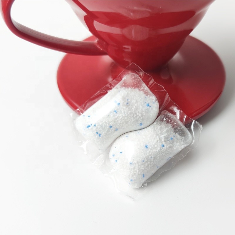 Sell well Pouch packing block particles dishwasher pods liquid powder bulk press dishwasher tablets