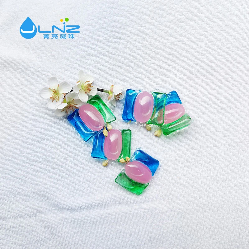Customized water soluble film beads bulk laundry powder wholesale of laundry washing detergent pods liquid