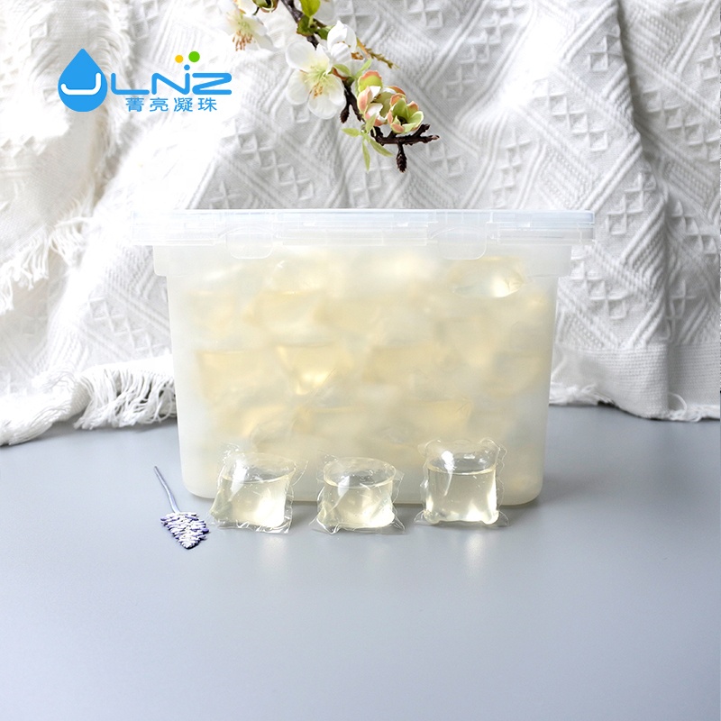 экологически чистая защита окружающей среды концентрированный мешок жидкое моющее средство жидкость для стирки |