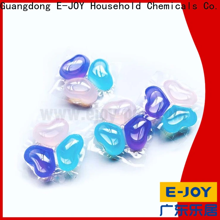 E-JOY 2020 top-selling wholesale laundry detergent pods powerful free sample