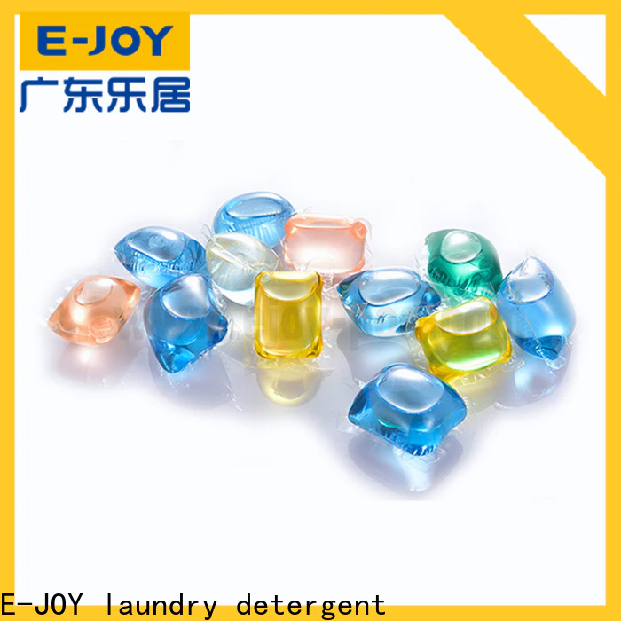 E-JOY customized laundry detergent pods factory direct free sample