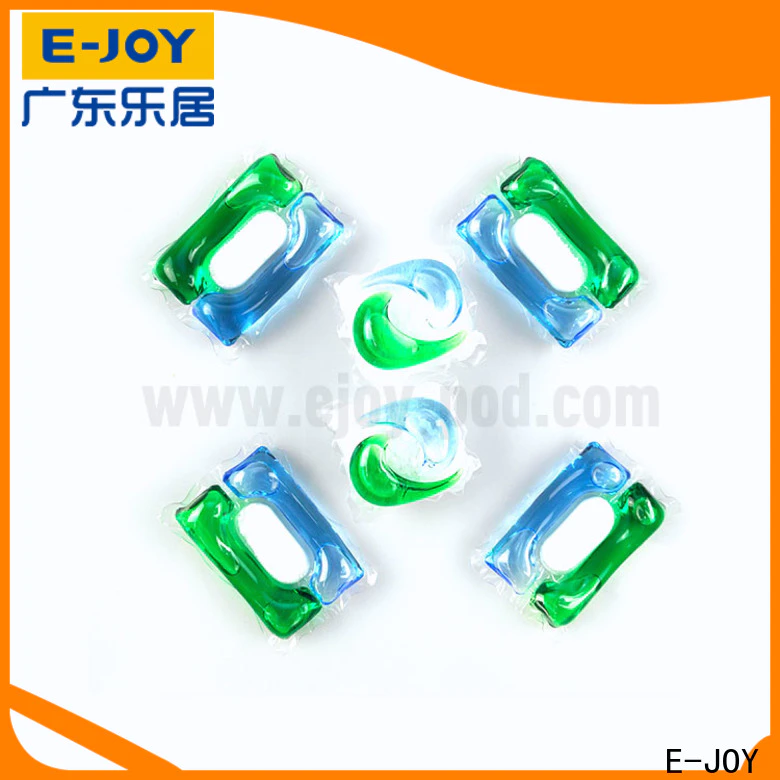 E-JOY customized washing powder pods best factory price free sample