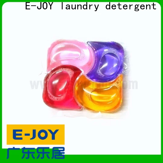 E-JOY latest laundry detergent pods factory direct free sample