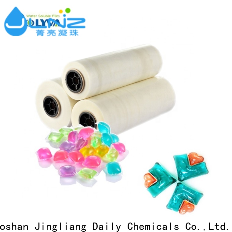 Jingliang Preferential производители ПВА водорастворимой пленки оптом для чистой