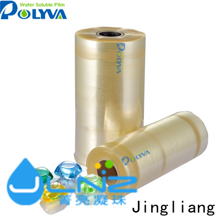 Поставщик производитель водорастворимой пленки Jingliang pva для очистки