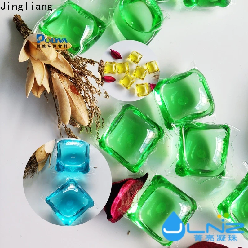 Jingliang Производитель настраиваемых стиральных капсул для стирки одежды.