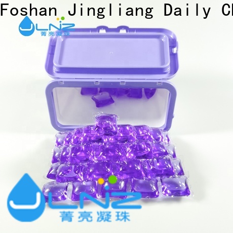 Jingliang water soluble laundry pods supplier for clean clothes