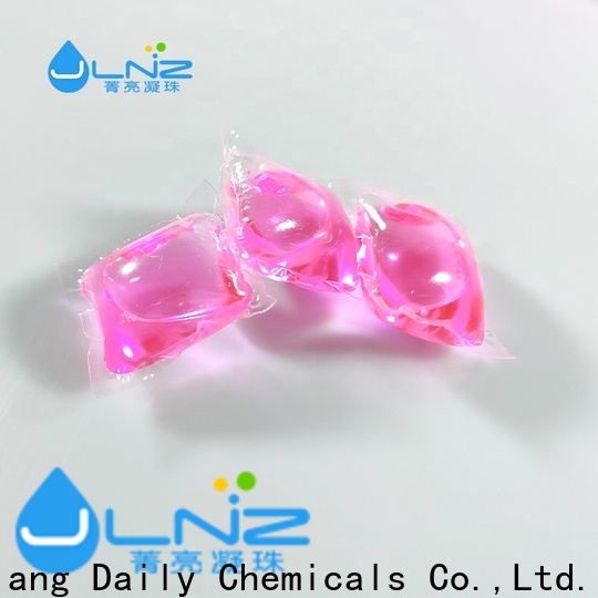 Jingliang water soluble laundry pods wholesale for hotel