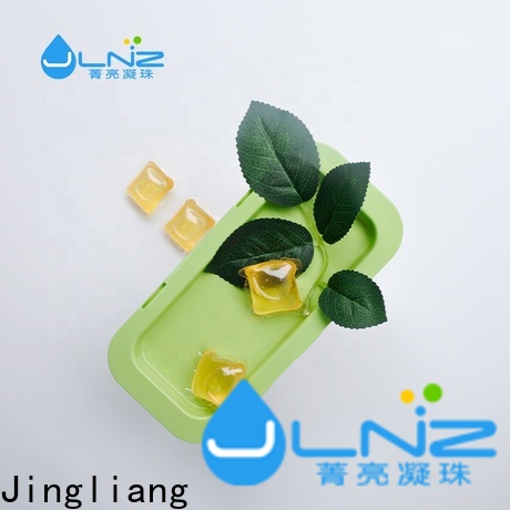 Jingliang water soluble laundry pods manufacturer for do the laundry