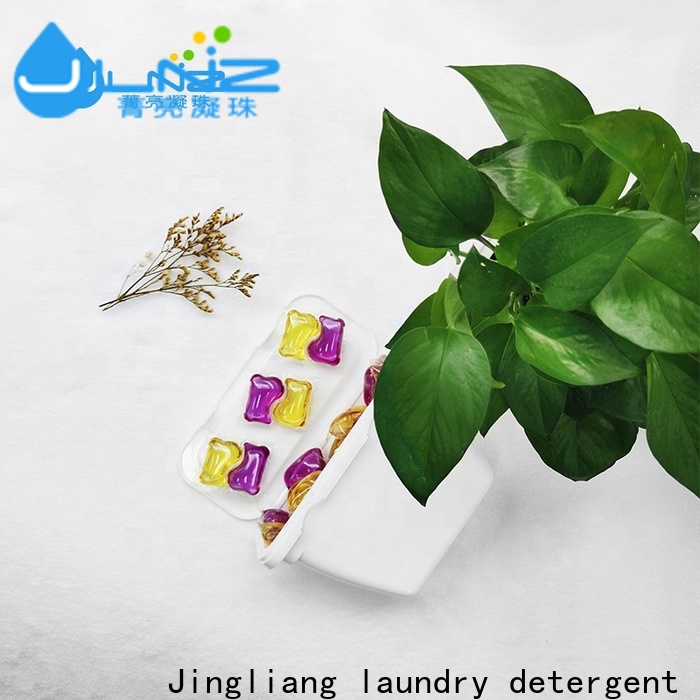 Jingliang Customizable laundry capsules exporter for laundry room