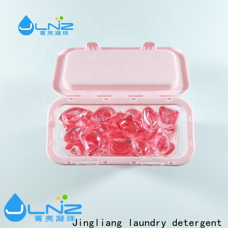 Jingliang 18g detergent pods supplier for clean clothes