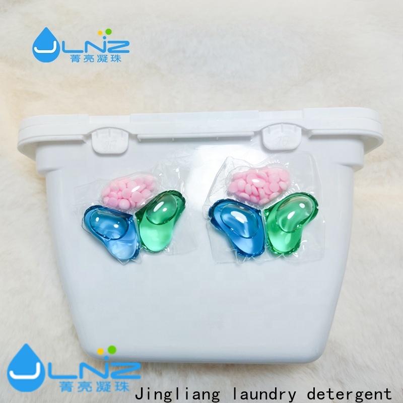 Jingliang laundry pods manufacturer for wash clothes