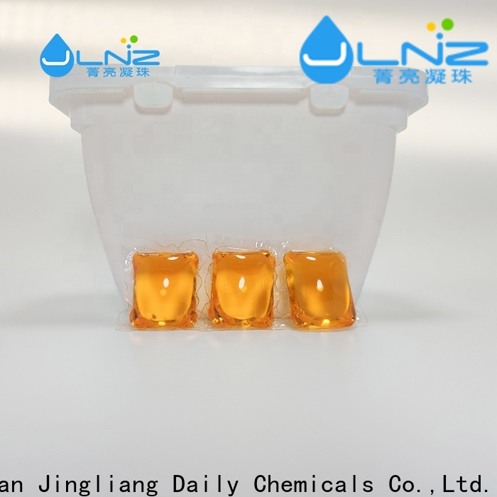 Jingliang Preferential 8g laundry pods exporter for clean clothes