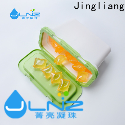 Jingliang water soluble laundry pods factory for do the laundry