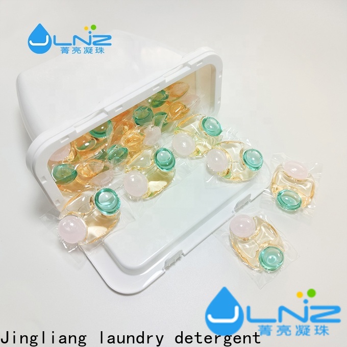 Jingliang Customizable laundry capsules wholesale for laundry room