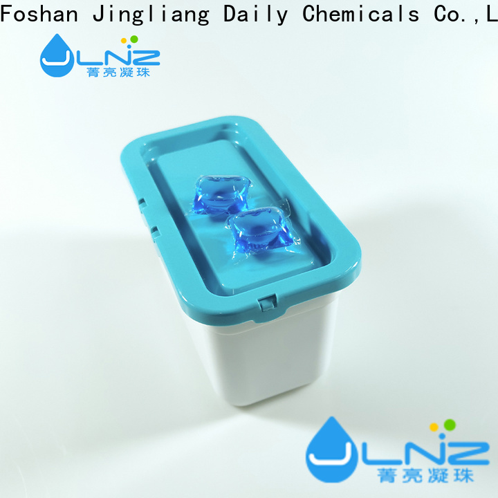 Jingliang water soluble laundry pods supplier for hotel
