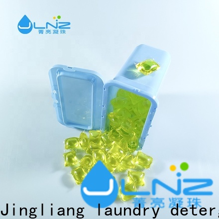 Jingliang 18g detergent pods factory for laundry room
