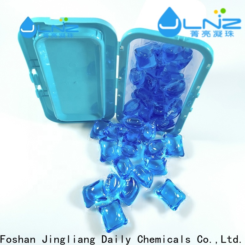 Jingliang Customizable 18g detergent pods exporter for laundry room