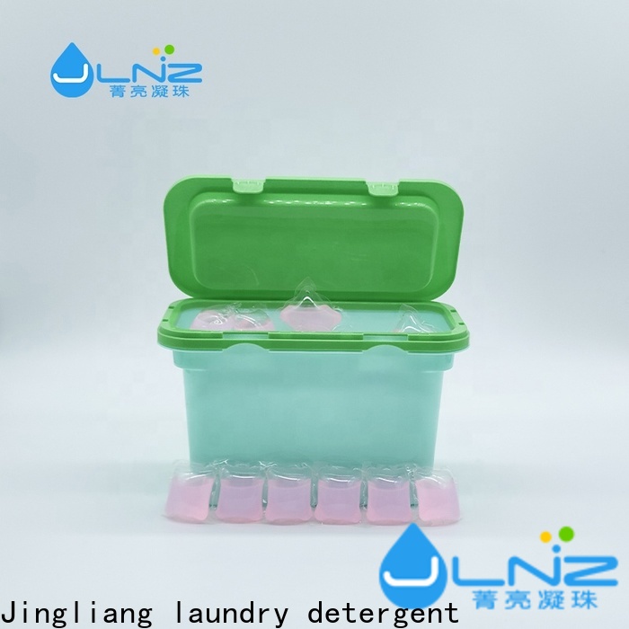 Jingliang Newest water soluble laundry pods factory for do the laundry