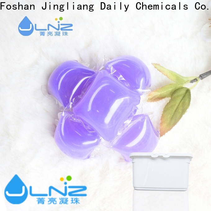 Jingliang High quality 18g detergent pods factory for do the laundry