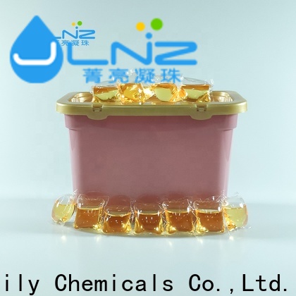 Jingliang water soluble laundry pods manufacturer for laundry room