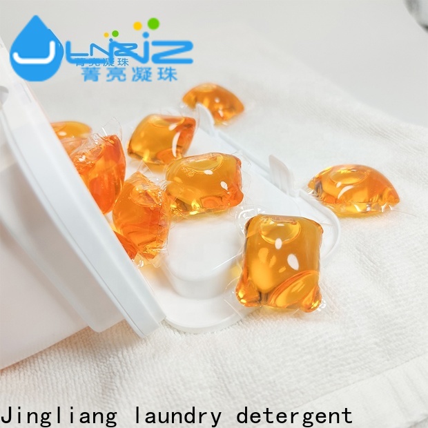 Jingliang 8g detergent pods factory for do the laundry