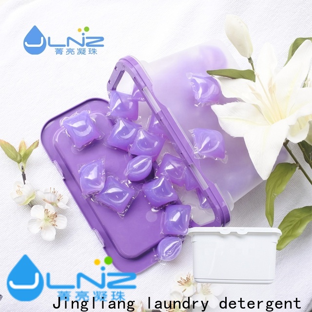 Jingliang High quality 8g detergent pods factory for laundry room