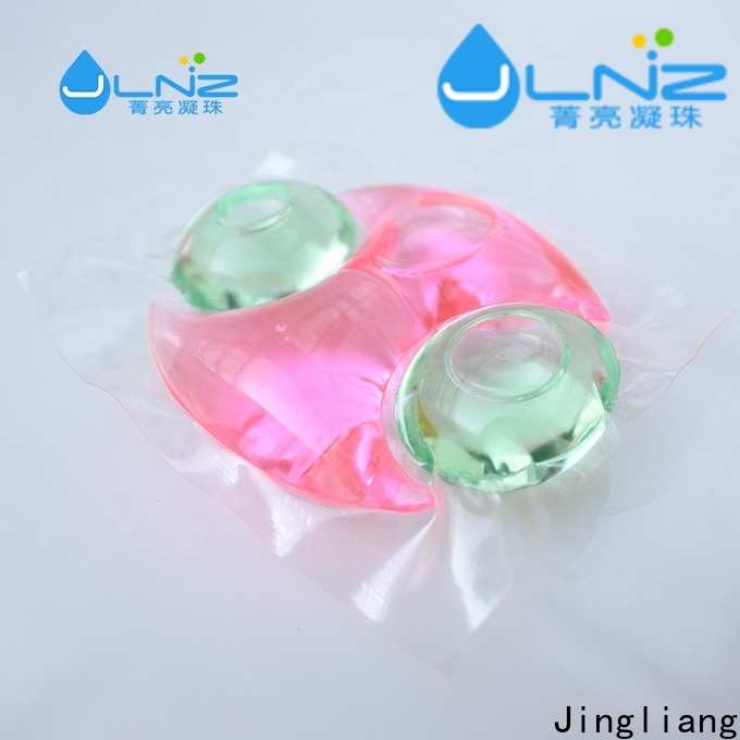 Jingliang laundry capsules exporter for clean