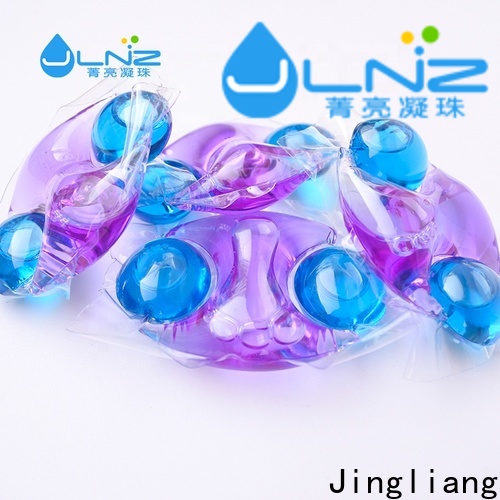 Jingliang laundry capsules exporter for clean
