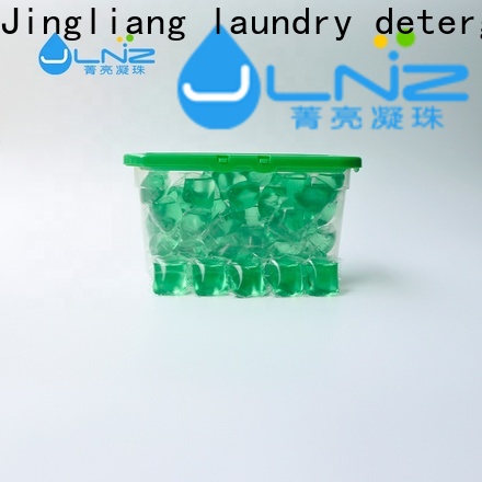Jingliang water soluble laundry pods factory for do the laundry