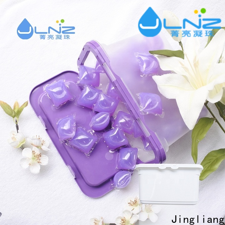 Jingliang 18g laundry pods factory for laundry room