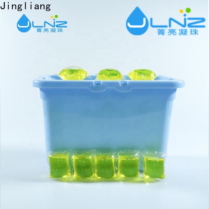 Jingliang Customizable 18g detergent pods manufacturer for do the laundry