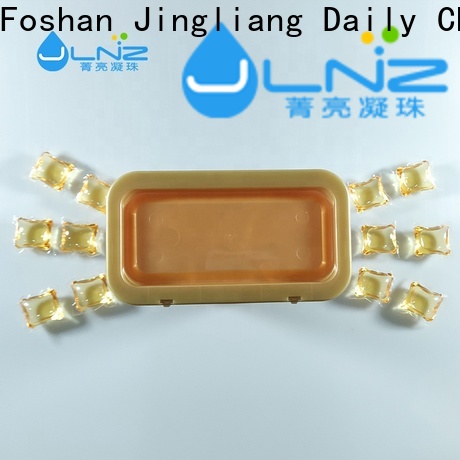 Jingliang water soluble laundry pods manufacturer for hotel