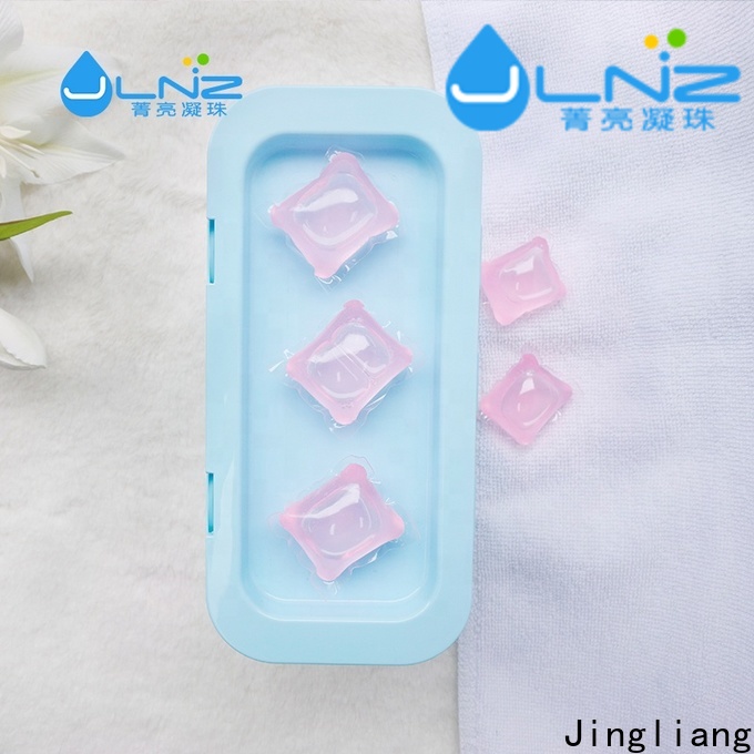 Jingliang Newest water soluble laundry pods factory for clean clothes