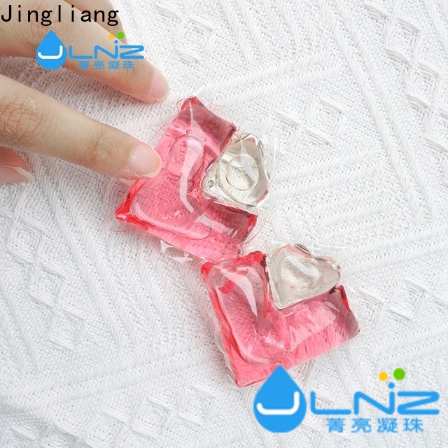 Jingliang laundry capsules manufacturer for clean
