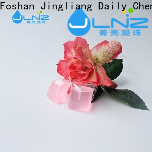 Jingliang water soluble laundry pods exporter for do the laundry