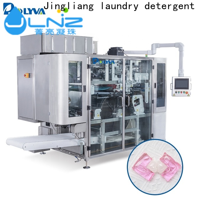 Jingliang detergent powder pouch packing machine exporter for factory