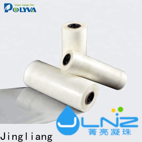 Jingliang pva water soluble film exporter for hotel