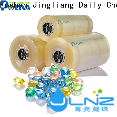 Jingliang water soluble pva film factory for wash clothes