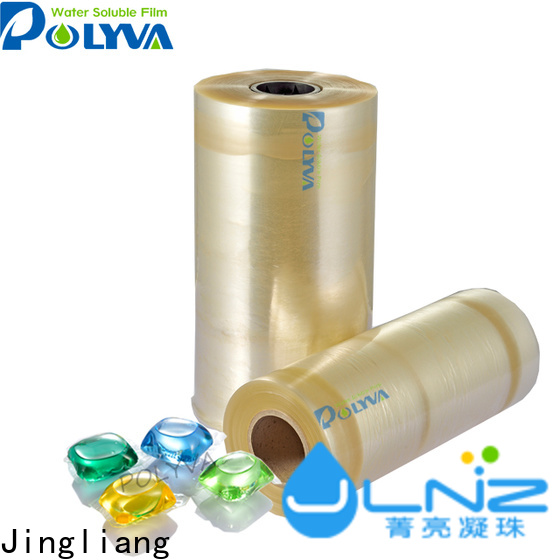 Jingliang water soluble pva film manufacturer for clean