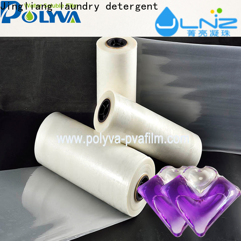 Jingliang pva water soluble film manufacturers exporter for laundry room