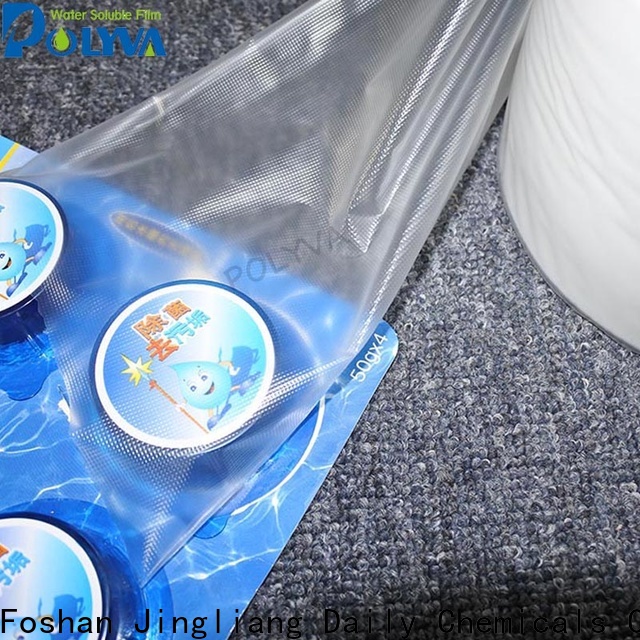 Jingliang water soluble pva film exporter for wash clothes