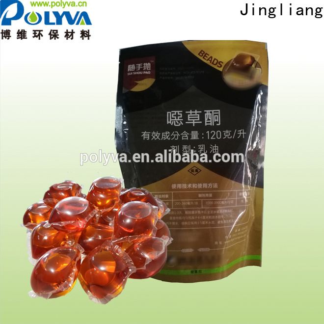 Jingliang pva water soluble film manufacturers exporter for laundry room