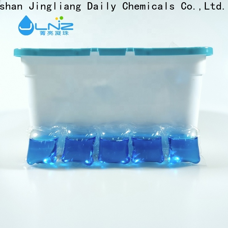 Jingliang water soluble laundry pods wholesale for hotel