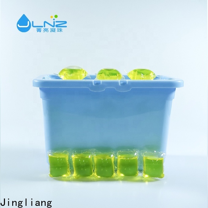 Jingliang Professional water soluble laundry pods supplier for clean clothes